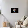 Rozen - Bloemen - Vaas - Boeket Tuinposter op houten frame 2 cm dik klein -sfeer1
