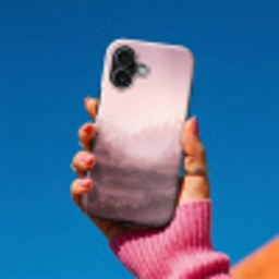 Landschap - Mistig - Roze Toughcase MagSafe Apple iPhone 17 klein -Sfeer1V