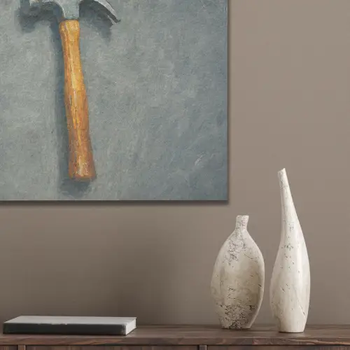 Hamer - Schilderij - Gereedschap PET vilt klein -sfeer6_closeup
