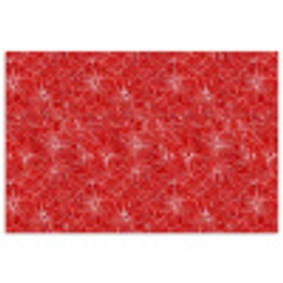 Bloemen - Patroon - Rood poster papier klein 62 -3d