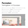 Palmbomen - Heuvels - Minimalistisch - Zachtroze Muismat XXL klein -sfeer5