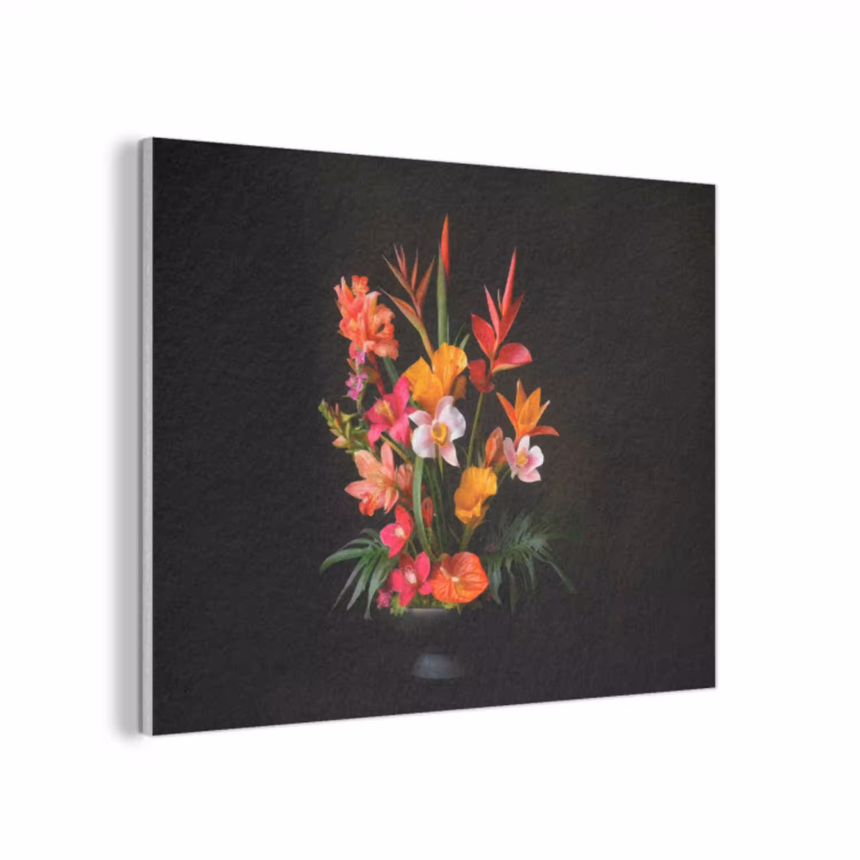 Boeket - Bloemen - Exotisch PET vilt klein -3d