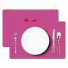Girl power - Hart - Roze - Rood Placemat vinyl groot -zzsfeer2_Kitchenyeah-website