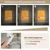 Oranje - Love - Valentijn Light Box met kabel (Tafellamp) klein -USP_dimbaarNL