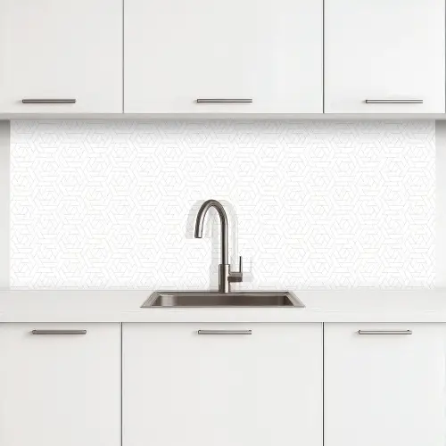 Grafisch - Patroon - Modern - Tegels keuken achterwand 2 middel 871 -3d