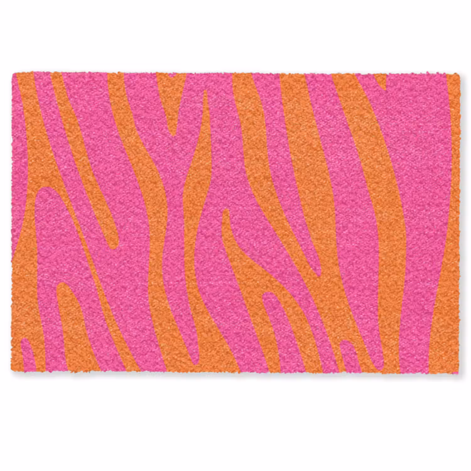 Deurmat - Zebraprint - Roze - Oranje - Dierenprint
