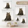 Bruine beer - Dieren - Beer - Schattig - Jongens - Meisjes Wandkleed katoen klein -tsfeer8_DE