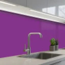 Paars - Kleuren - Effen keuken achterwand 2 middel 871 -3d_schuin
