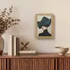 Vrouw - Groen - Hoed Light Box met kabel (Tafellamp) klein -sfeer2