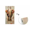Olifant - Slurf - Mozaïek - Abstract fotobehang vinyl groot -3d
