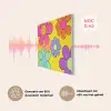 Bloemen - Illustratie - Kleurrijk PET vilt klein -USP_NL