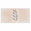 Tak - Bladeren - Minimalistisch - Beige Muismat XXL klein -3d_leeg