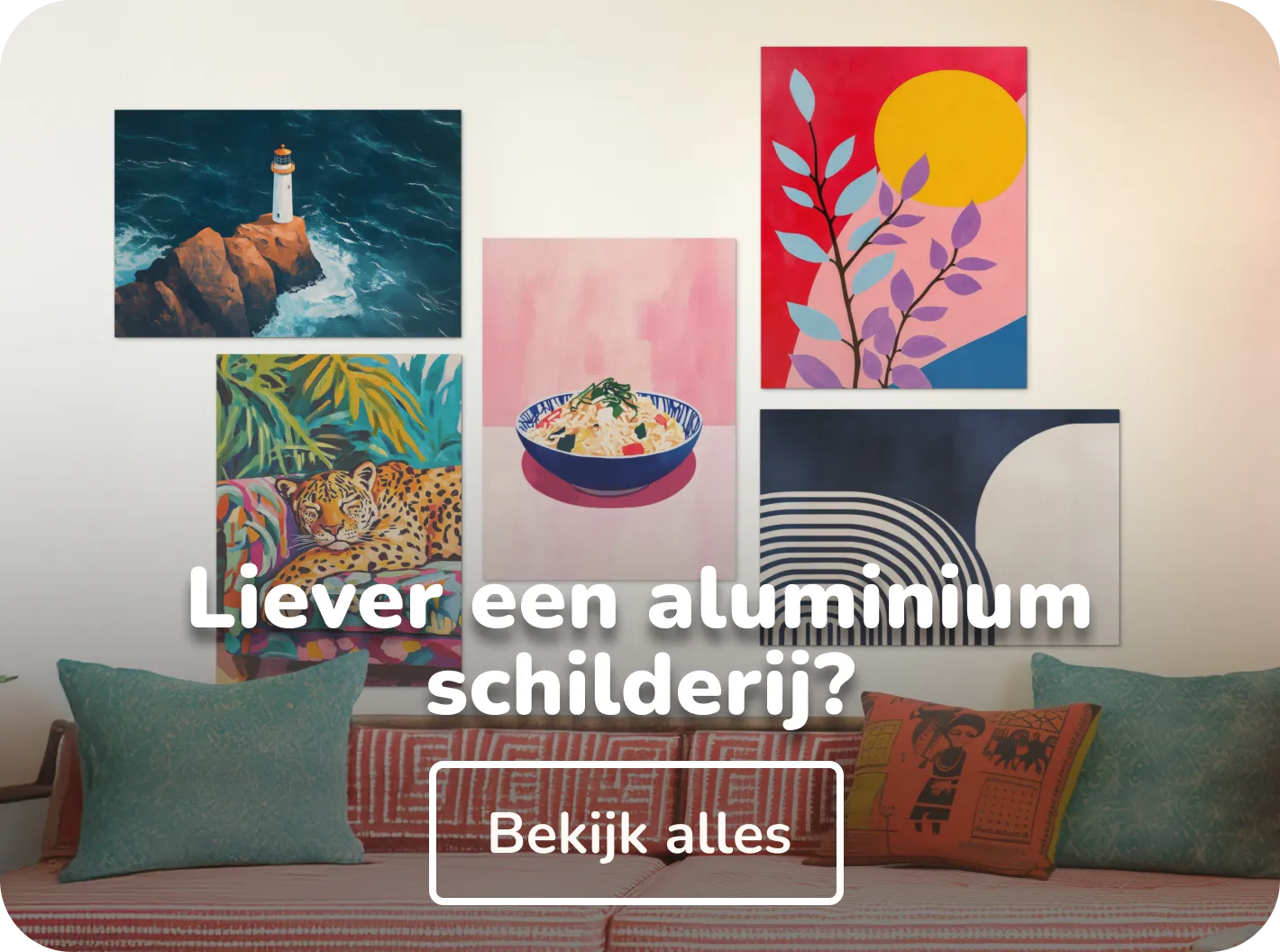 Aluminium schilderijen collecties