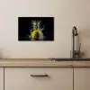 Ananas - Fruit - Water - Planten - Zwart KitchenYeah - Keuken - Canvas klein -sfeer2