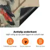 Roze kuifkaketoe - Tak met vruchten - Bladeren Inductie beschermer vinyl 3mm klein -zzzzzzz-td-onderkant