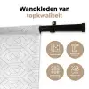 Grafisch - Patroon - Modern Wandkleed katoen middel 269 -sfeer2