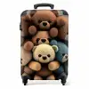 Knuffelberen Koffer - NBS - Handbagage middel -productfoto_recht