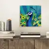 Pauw - Cirkels - Blauw plexiglas 5mm klein -sfeer1