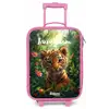 Tommy tijger Kinderkoffer - Roze klein -zz3dotto