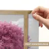 Boom - Natuur - Roze - Zwart wit Light Box met batterij (Wandlamp) middel -USP_websiteprintNL