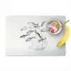 Vissen - Water - Wit Placemat vinyl groot -zzzproduct_Kitchenyeah-website
