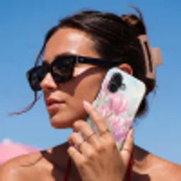Tulpen - Veld - Lente - Roze Toughcase MagSafe Apple iPhone 17 klein -Sfeer2V