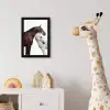 Paard - Modern - Balans fotolijst zwart zonder passe partout klein -usfeer4_kinderkamer