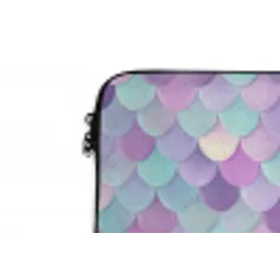 Dromerig - Zeemeermin - Pastel laptophoes neopreen klein 279 -detail