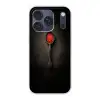 Zwart - Lepel - Caviar Telefoonhoesje iPhone 17 Pro klein -3d