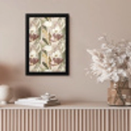 Bloemen - Aquarel - Kleurrijk fotolijst zwart zonder passe partout klein 224 -sfeer5