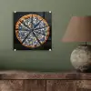 Pizza - Eten - Delftsblauw plexiglas 5mm klein -sfeer3