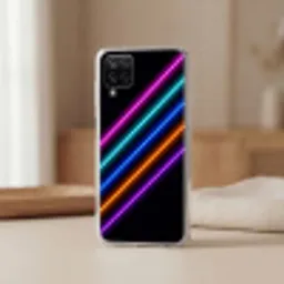 Esthetiek - Retro - Neon Telefoonhoesje Samsung Galaxy A12 klein -sfeer2