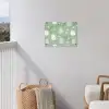 Groen - Eieren - Patroon tuinposter los doek klein -sfeer8