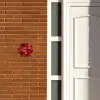 Rode bloemen - Sierlijk Naambord Hexagon klein -sfeer3-hexagon-XS