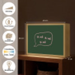 Tekstwolkje - Donkergroen - BLAH BLAH BLAH Light Box met batterij (Wandlamp) middel -USP_websiteoverzichtDE