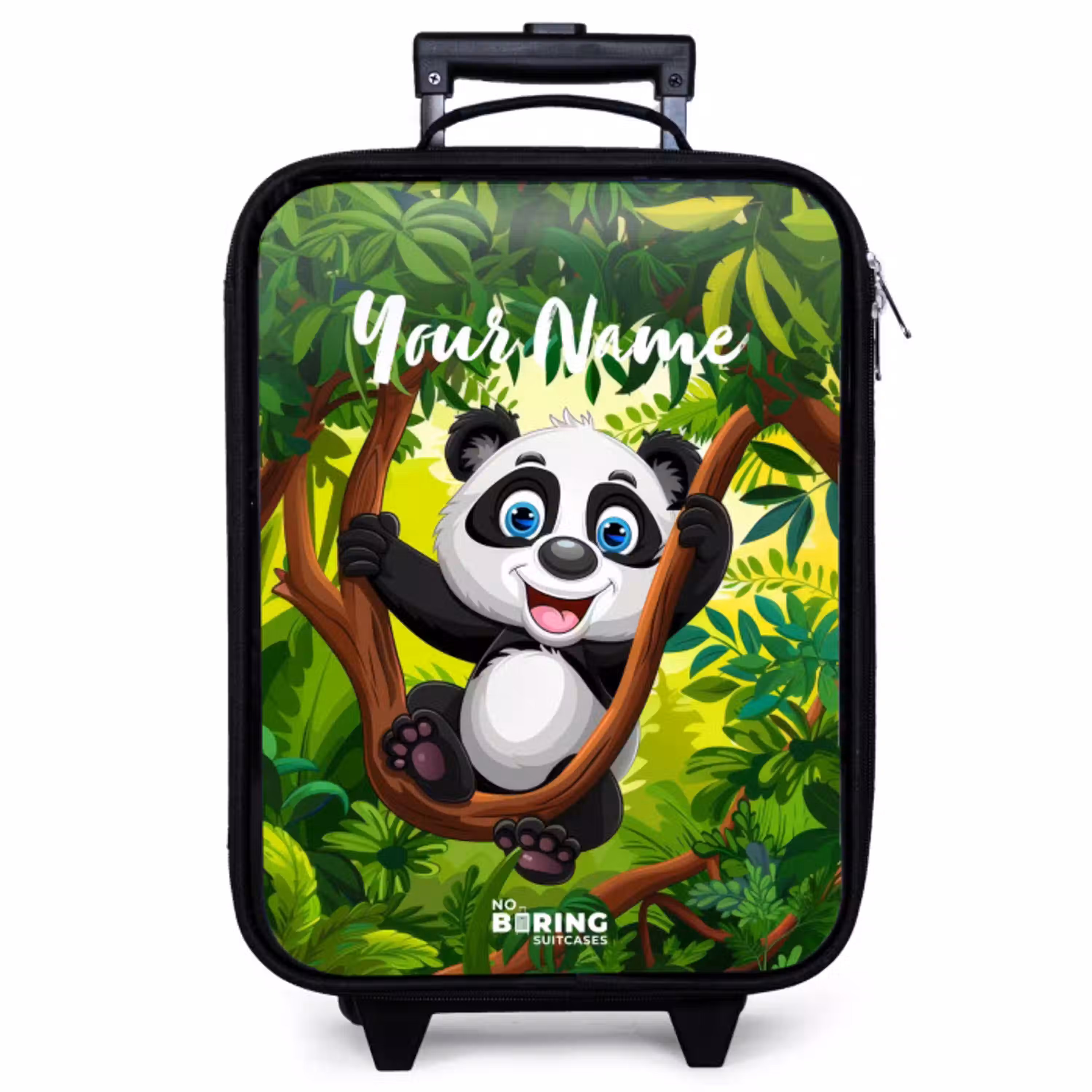 Pedro panda Kinderkoffer - Zwart klein -zzz_website3d