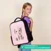 Olifant - Grijs - Baby - Slurf Rugzak - Zwart middel -sfeer6_NL