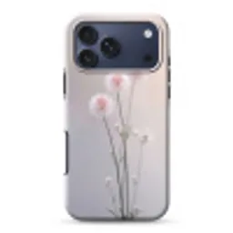 Bloemen - Bollen - Roze Toughcase MagSafe Apple iPhone 17 Pro Max klein -3d