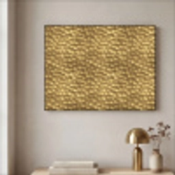Metaal - Dynamisch - Goud Textielframe zwart klein 947 -sfeer2