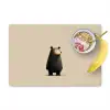 Beer - Donkerbruin - Minimalistisch Placemat vinyl groot -zzzproduct_Kitchenyeah-website