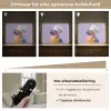 Papegaai - Koksmuts - Paars - Cute Light Box met batterij (Wandlamp) middel -USP_dimbaarNL