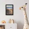Strand - Zee - Nederland - Duinen - Zon fotolijst zwart zonder passe partout klein -usfeer4_kinderkamer