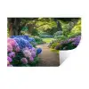 Hortensia- Park - Pad Muursticker klein -3d