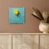Ballon - Geel - Smiley plexiglas 5mm klein -sfeer5