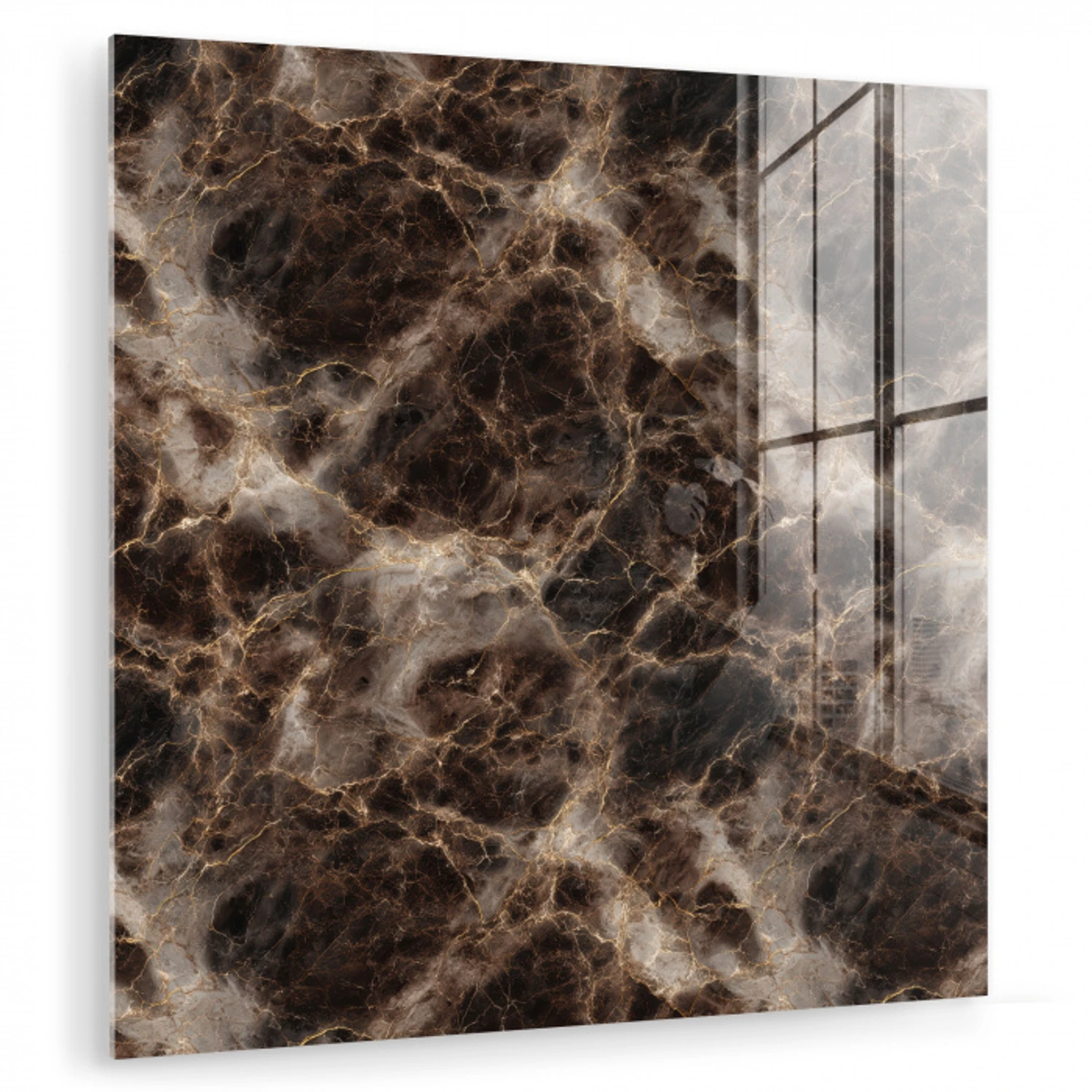 Bruin - Goud - Marmer plexiglas 5mm klein 11 -zzzproduct_nieuw