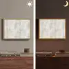 Grijs - Beton - Verweerd Light Box met batterij (Wandlamp) middel 907 -sfeer3