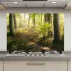Bos - Bomen - Pad - Zon - Planten - Bladeren - Natuur keuken achterwand spatscherm klein -3d_website