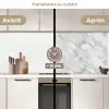 Grijs - Wit - Marmer keuken achterwand 2 middel 871 -voor-na2_FR