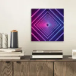 Driedimensionaal - Tunnel - Ruimte aluminium wit klein -sfeer1