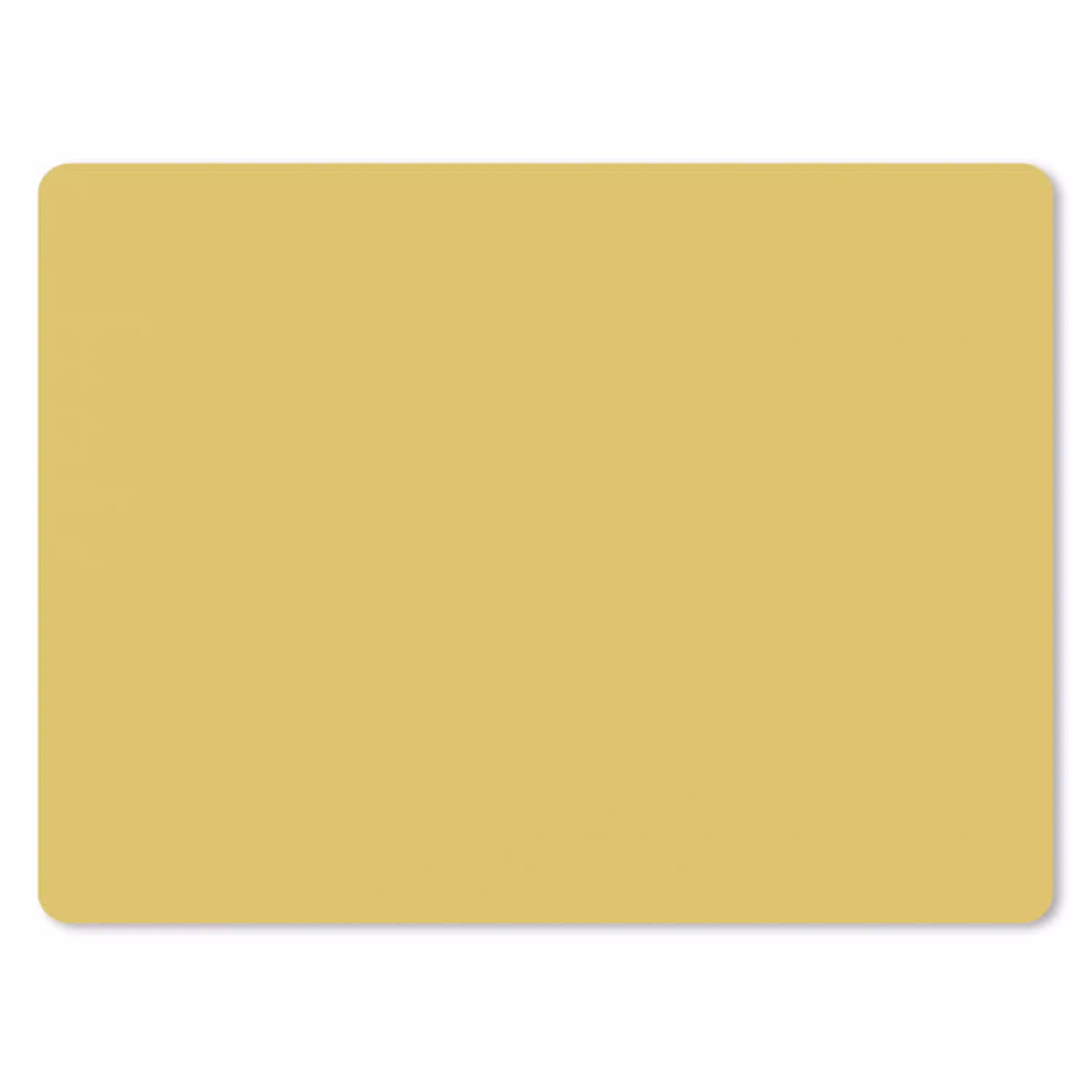 Golden - Victory - Geel muismat rubber klein 262 -3d